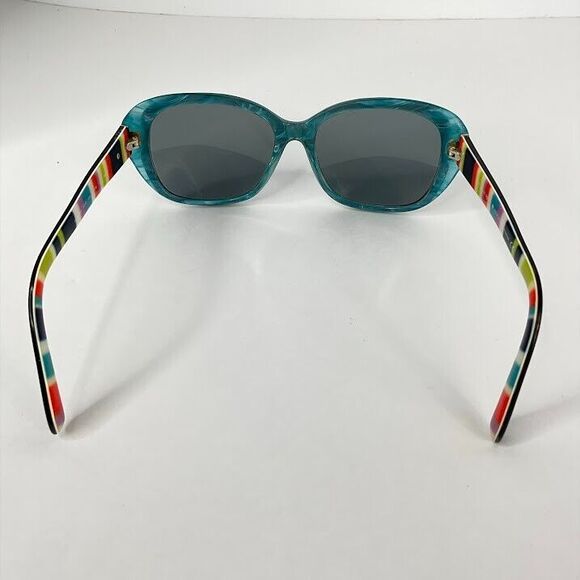 Kate Spade Sunglasses  Olive Tort Turquoise 54-16-135 Hilde/P/S X71P FRAMES ONLY - Picture 4 of 8
